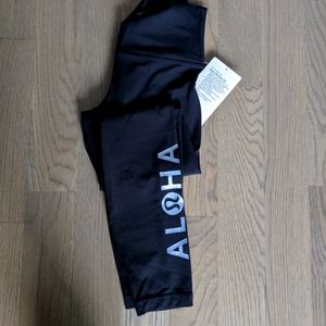 Rare Lululemon Aloha Align leggings 25" inseam